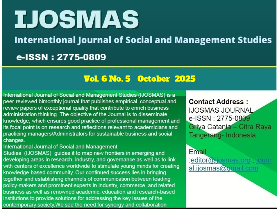 					View Vol. 6 No. 5 (2025): October 2025
				